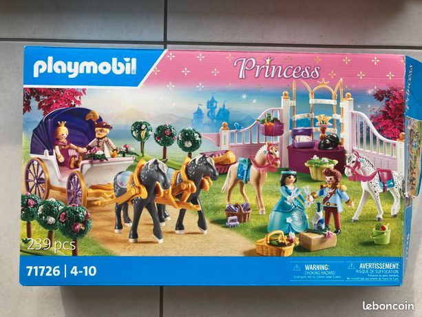 Playmobil Princesse Calèche Royale Chevaux 71726 - Neuf Sous Scellé - Déstockage