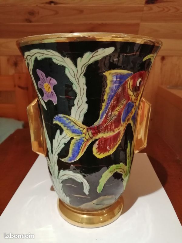Vase ancien Caduzin Monaco (image 3)