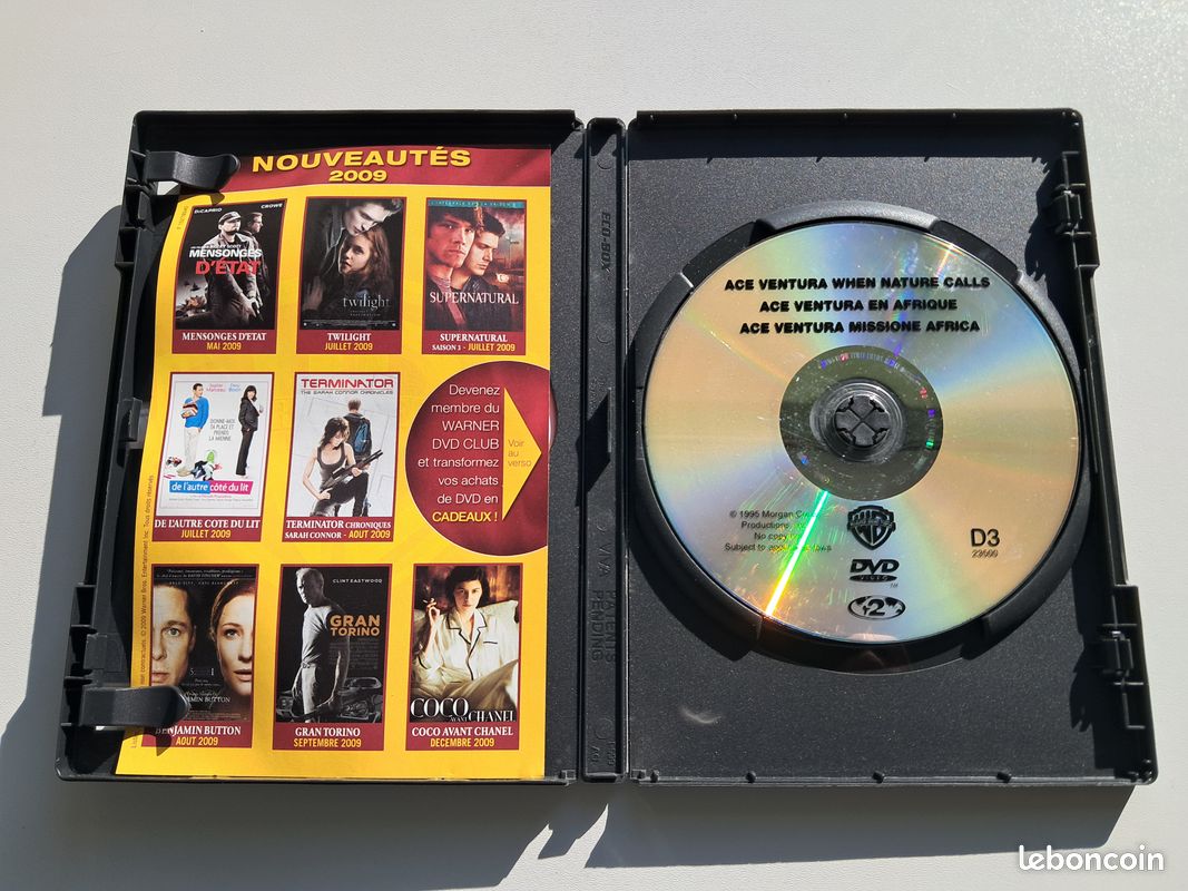 DVD du film Ace Ventura en Afrique DVD Films
