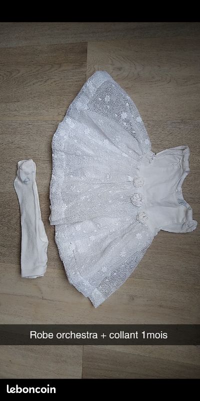 Vêtements bébé fille 0-1mois (image 2)