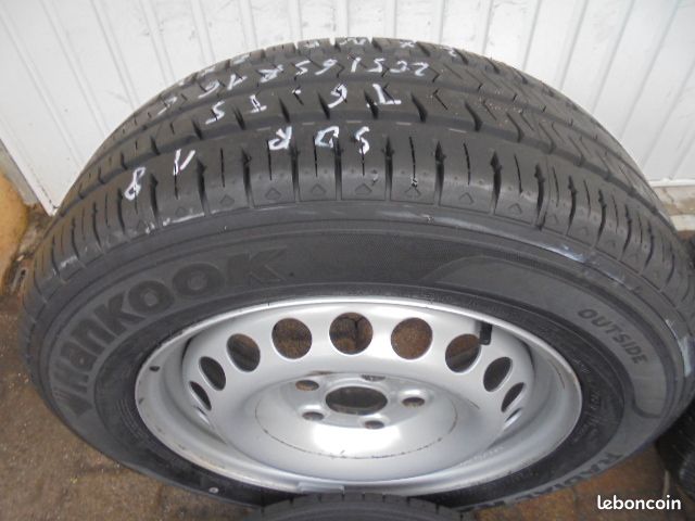 Pneus été Hankook 205/65R16C 107/105T Jantes Originales Volkswagen T6 T6.1 T5 Transporter Multivan Caravelle California (image 3)