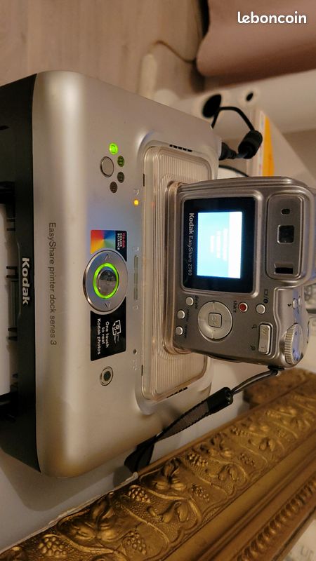 Kodak EasyShare Z700 Argent + Imprimante - Appareil Photo Vintage Compact