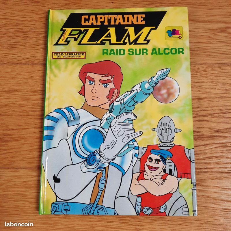 Disque Séries TV Et Dessins Animés Capitaine Flam Interpreté Par Le Chanteur D Albator