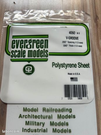 Evergreen 9007 – Lot De 2 Plaques De Polystyrène Transparent 300 X 150 X 0,38 Mm – Pour Modélisme, Maquettes, Loisirs Créatifs – Dès 14 Ans