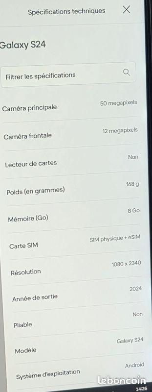 Téléphone s24 (image 4)