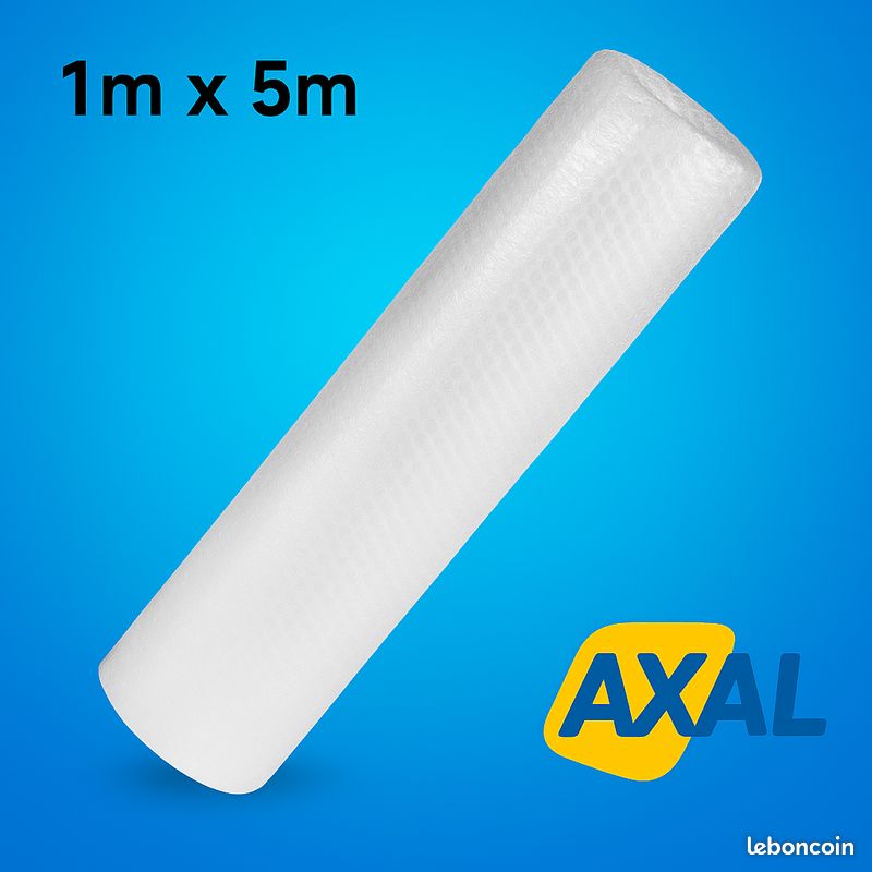 Film à Bulles 1m X 10m - Protection Emballage - Polyéthylène 60 Microns
