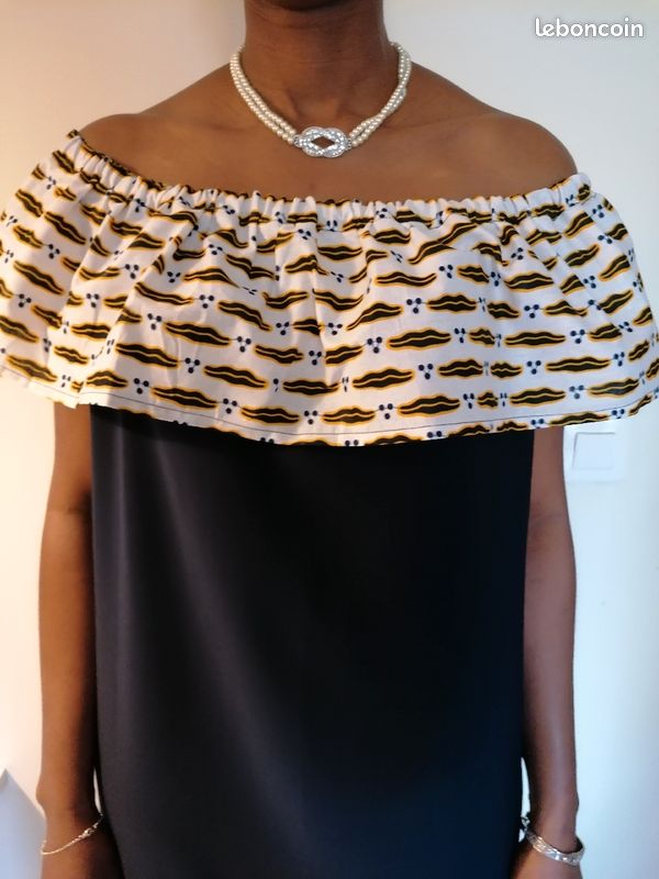 Robe avec volant (image 1)