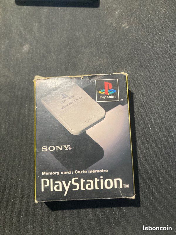 Carte mémoire playstation 1 en boite (image 1)