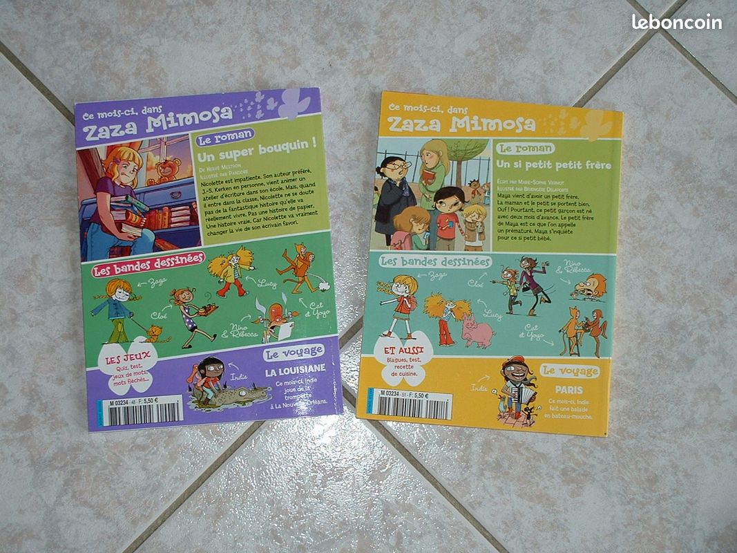 Magazines (x2) Zaza Mimosa (44260) (image 2)