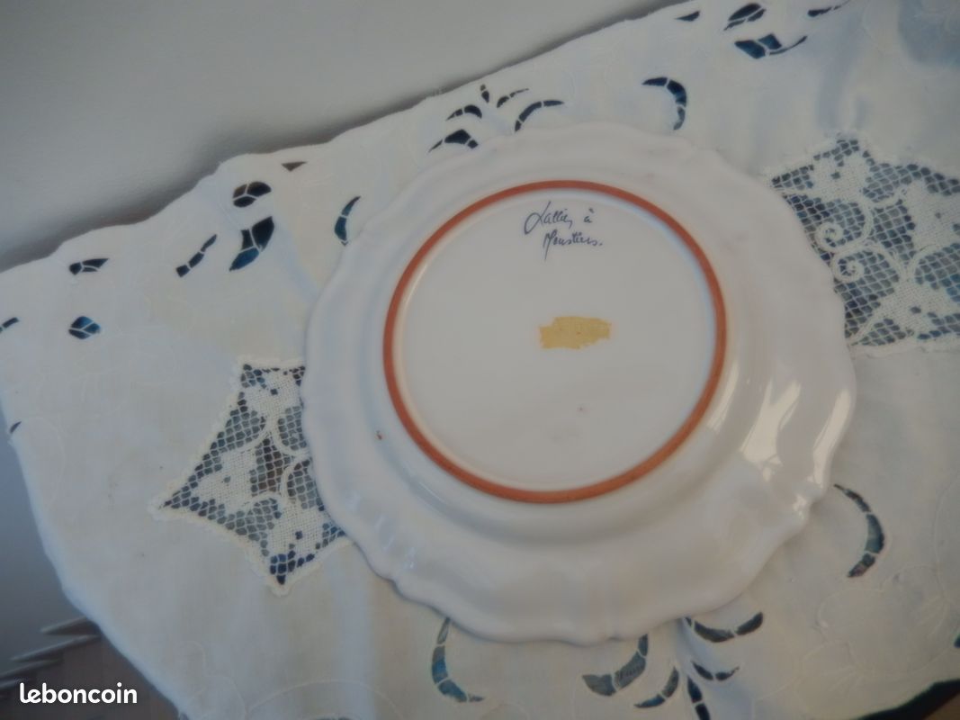 Assiettes au choix - Moustiers - Lalliers - Très bon état. Prix divers dans l'annonce (image 5)