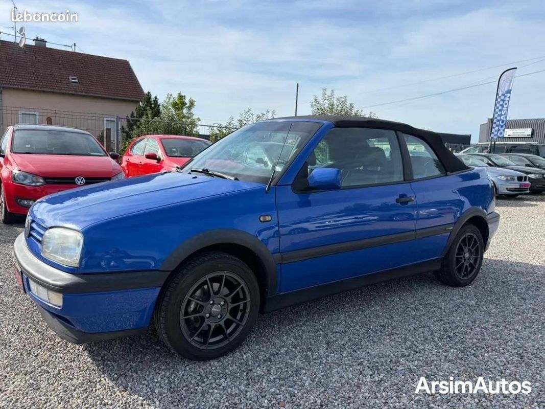 Volkswagen golf 3 cabriolet 1.6 edition karmann (image 3)