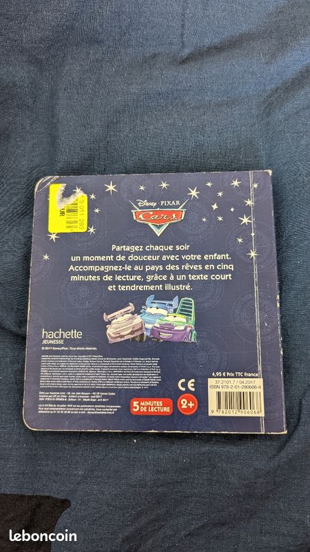 Livre enfant cartonné Cars Martin shérif mon histoire du soir (image 2)