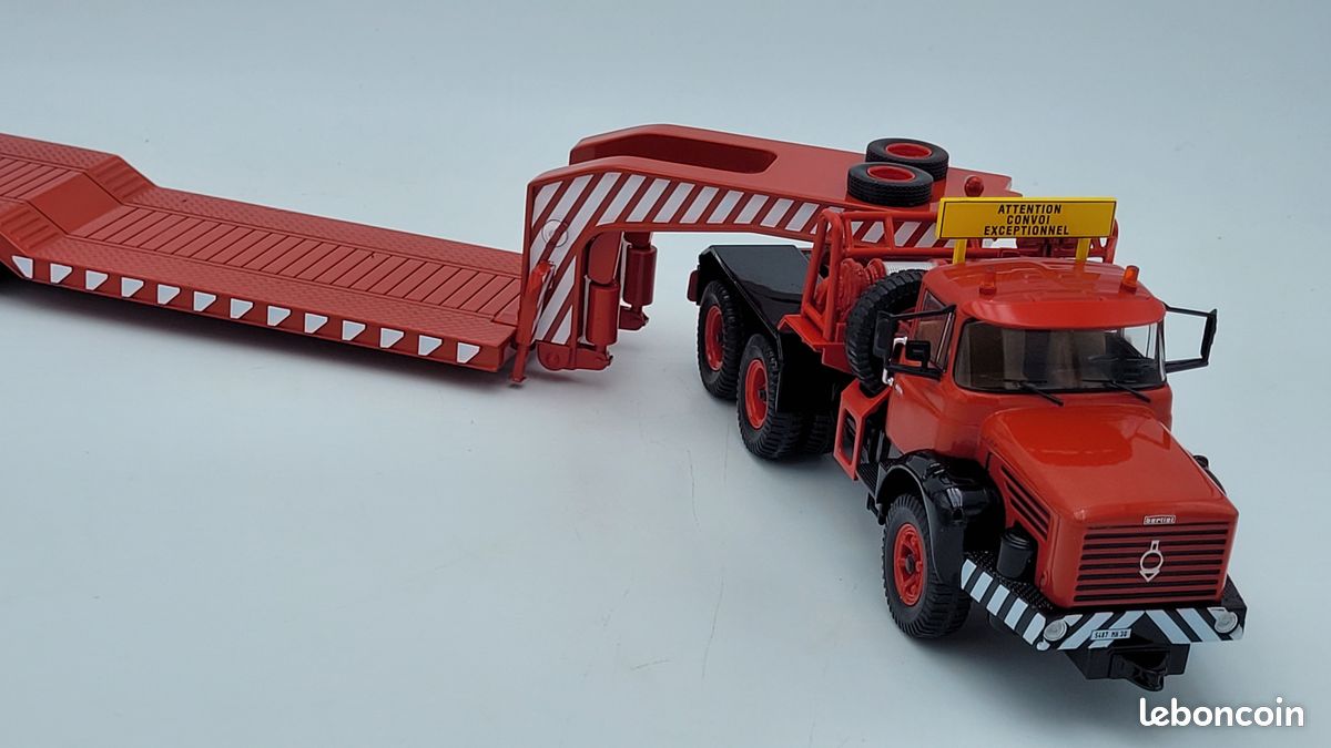 Norev 115 Tracteur Berliet TBO 15 - Convoi Exceptionnel Titan - Miniature