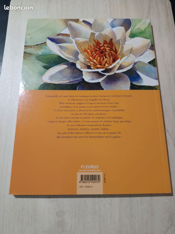 Fleurs à l'aquarelle de a à z (image 3)