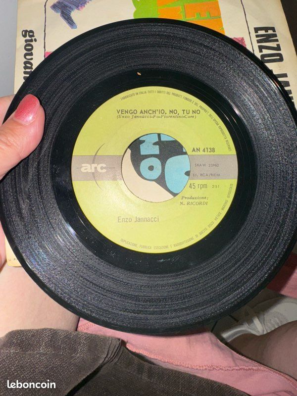 Disque Vinyle Enzo Janacci (image 2)