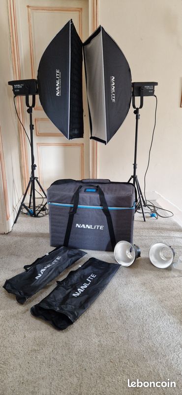 Projecteurs Nanlite FS-300b bi color projecteurs led light (image 2)