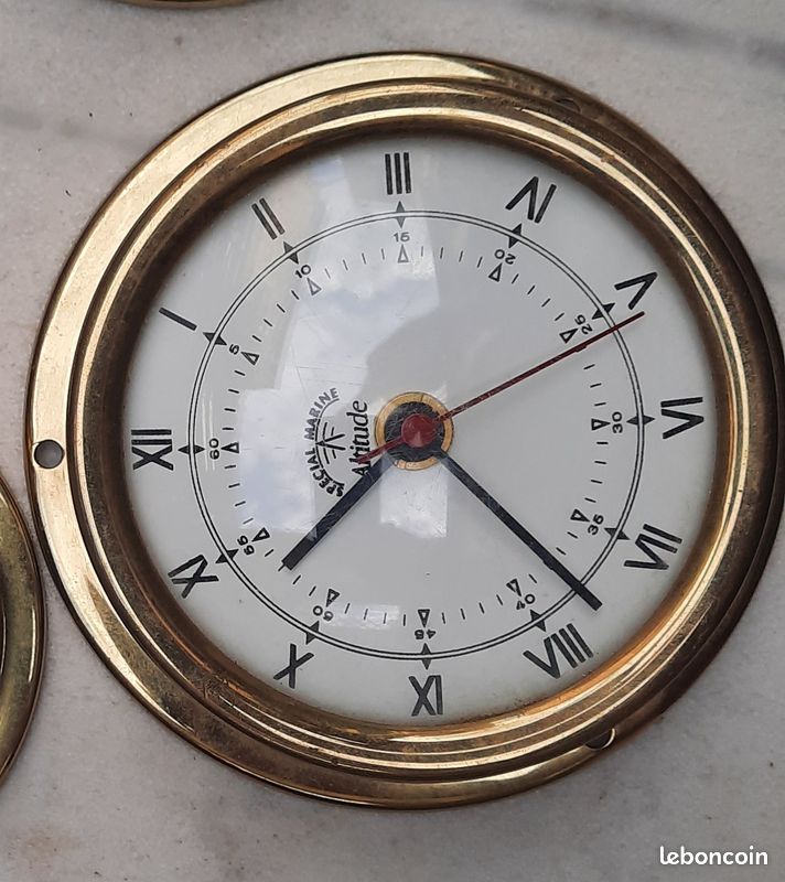 Horloge marine dia 10 cm (image 1)