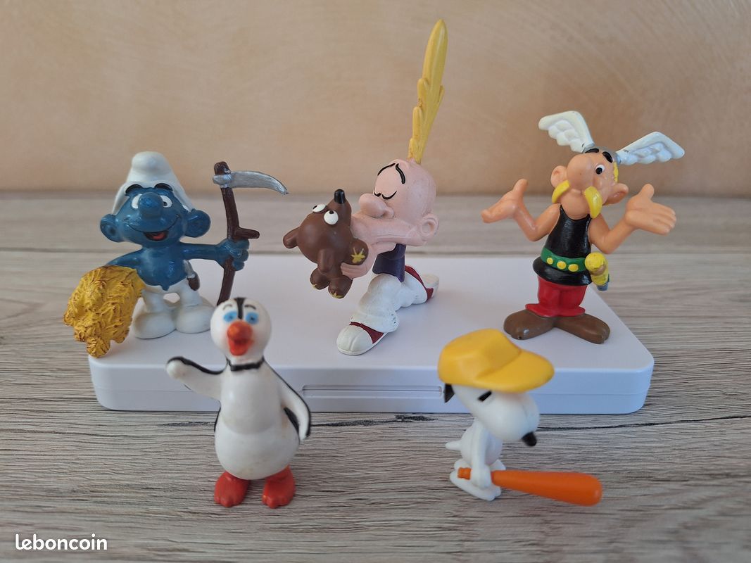 figurine astérix plastoy 2000,édition atlas le druide panoramix occasion