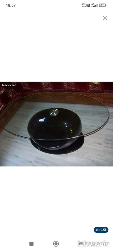 Table basse en verre (image 3)