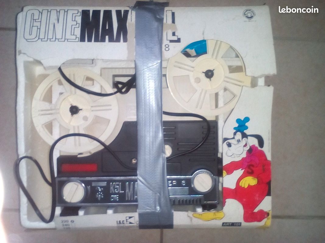 PROJECTEUR SUPER 8 CINE MAX K5 Warloy-Baillon 80300 Films - Vidéo - DVD