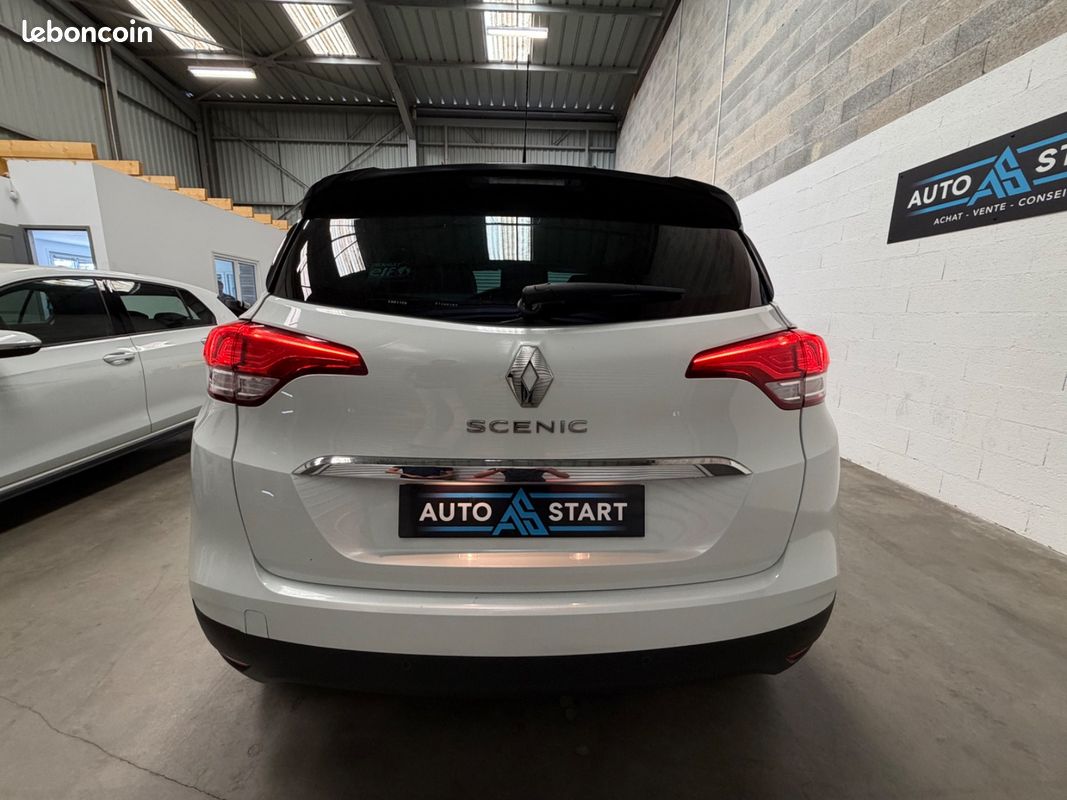 Renault SCÉNIC IV Intens 1.6 DCI 130 / CARPLAY FILAIRE / CAMERA RECUL / RADARS AV AR / GRAND ECRAN / KEYLESS /ROUE DE SECOURS GALETTE (image 8)