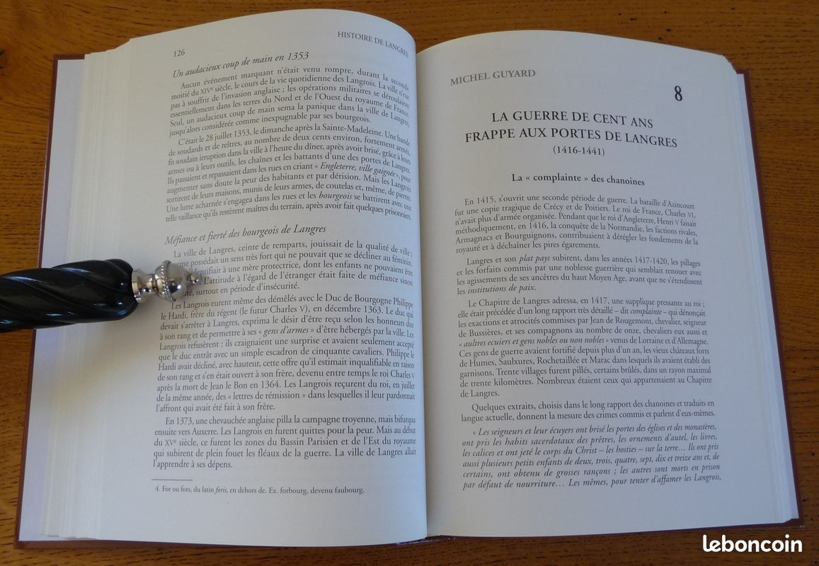 HISTOIRE DE LANGRES des Origines à nos Jours (La Vie d'une Cité) André Journaux - Hubert Flammarion - Michel Guyard - Roland May - Georges Viard (image 4)