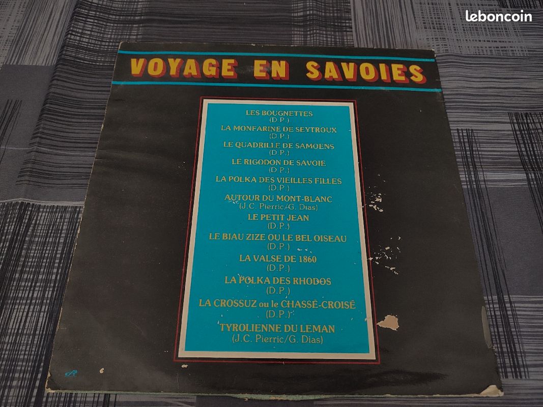 Vinyl vintage "Voyage en Savoies" (image 2)