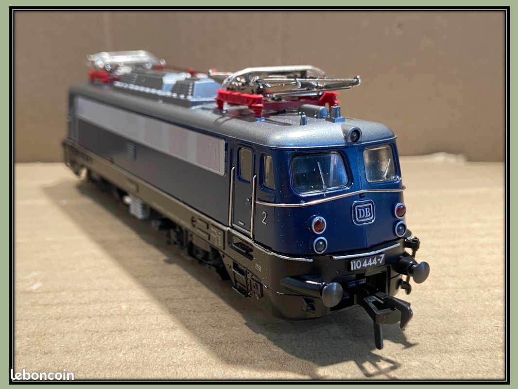 Locomotive Électrique Fleischmann DB E 10143 – Échelle HO, Vintage Allemand