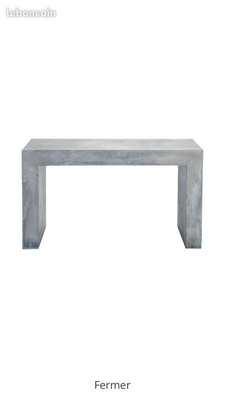 Console en béton état neuf (image 1)