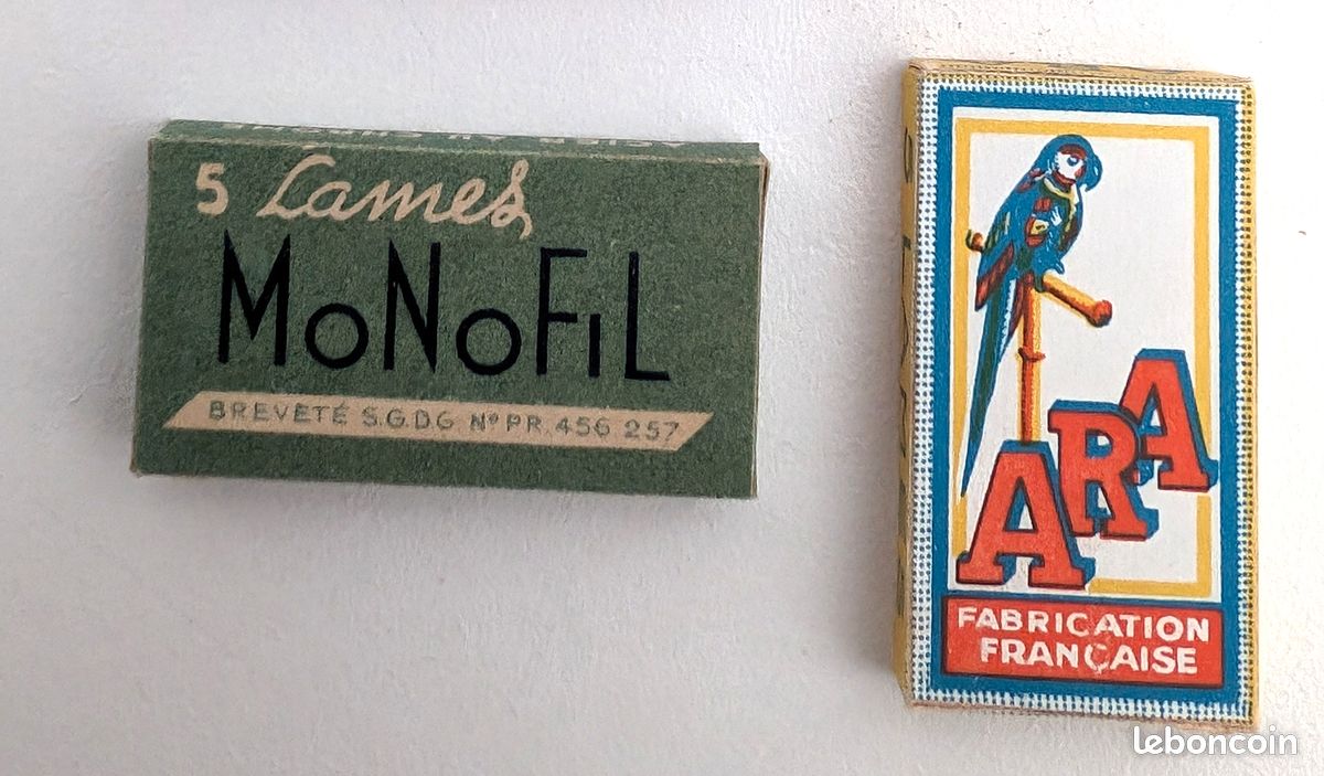 Collection de lames de rasoir vintage (1940-41) (image 3)