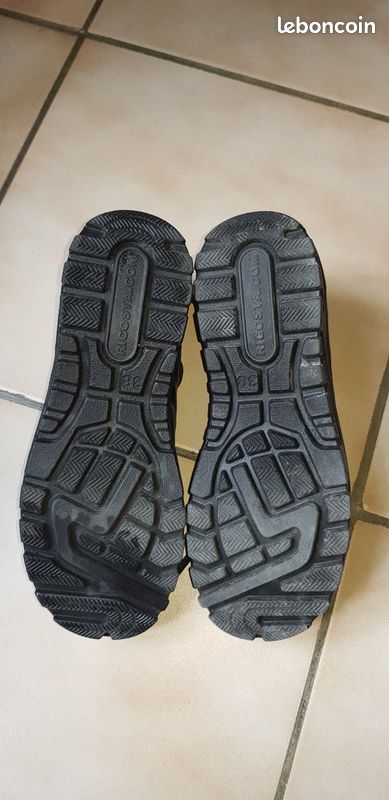 Chaussures noires enfant Ricosta 38 (image 2)