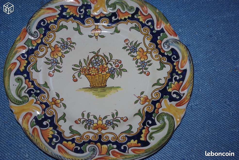 Assiette ancienne (image 1)