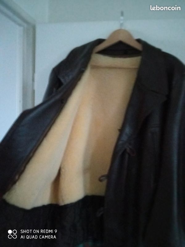 Cuir marron ,très bonne qualité,doublé (image 2)