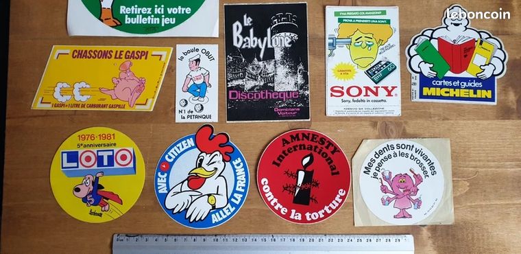 Autocollant Vintage Obut France – Boule Pétanque – Années 80/90