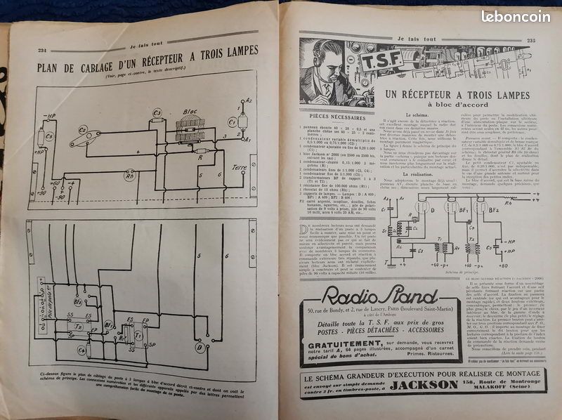 Collection de 60 revues "je fais tout " de 1930 à 1934 (image 7)