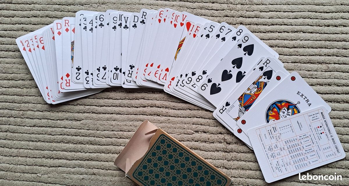 Jeu De 54 Cartes FC Lorient – Édition Luxe Plastique