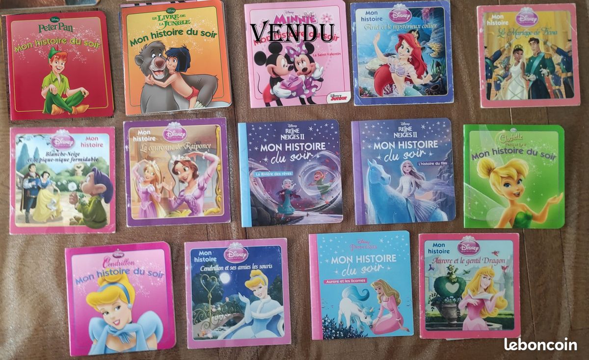 Collection Mon histoire du soir. (13 livres pour 5.5E ou 0.50 cts pour un) (image 1)