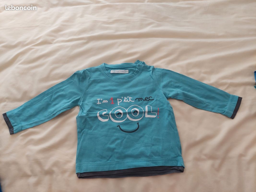 Lot de 4 teeshirts et deux chemises manches longues 18 et 24 mois (image 7)