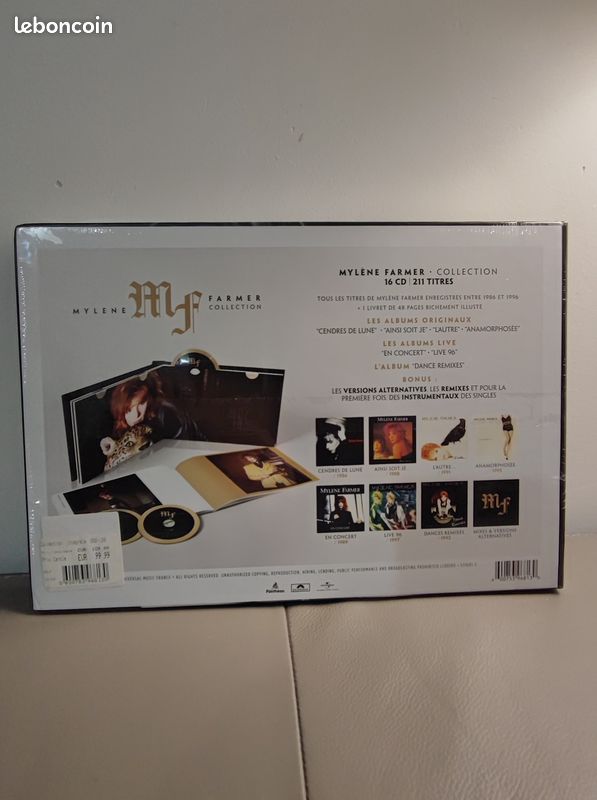 Coffret Mylene Farmer Collection neuf sous blister (image 2)