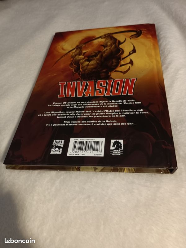 Comics Star Wars Invasion Tome 1 Les réfugiés Delcourt (image 2)