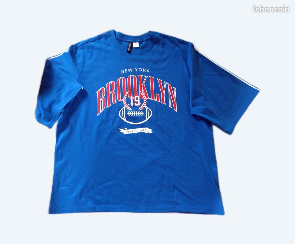 H&M DEVRED – TEE-SHIRT T-SHIRT HAUT – MANCHES COURTES - Main Image