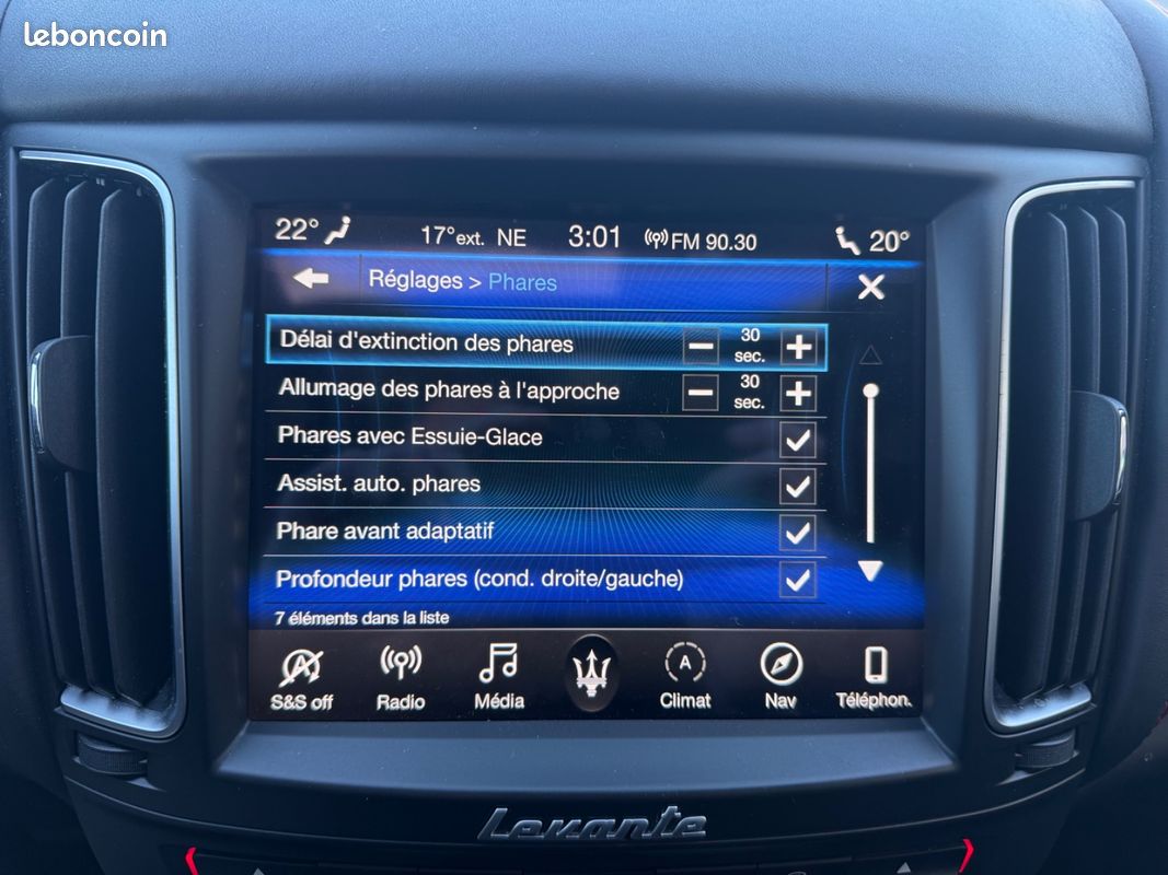 MASERATI LEVANTE 3.0 V6 Bi-Turbo 350 Q4 GranSport (image 21)