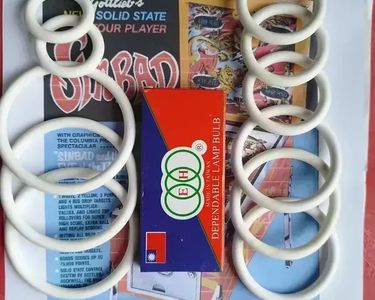 Kit Complet Flipper Gottlieb Ice Revue - Billes, Ampoules, élastiques - Neuf Pour Pinball