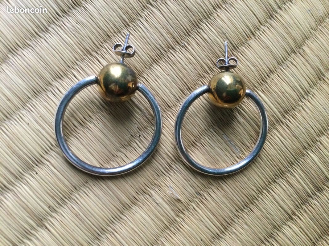 Boucles d’oreilles en argent (image 2)