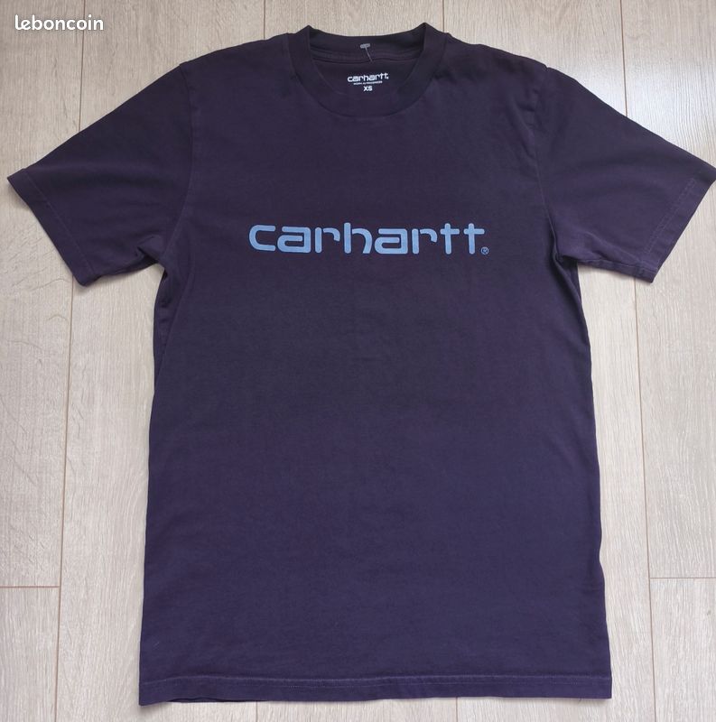 T-shirt tendance CARHARTT violet (image 1)