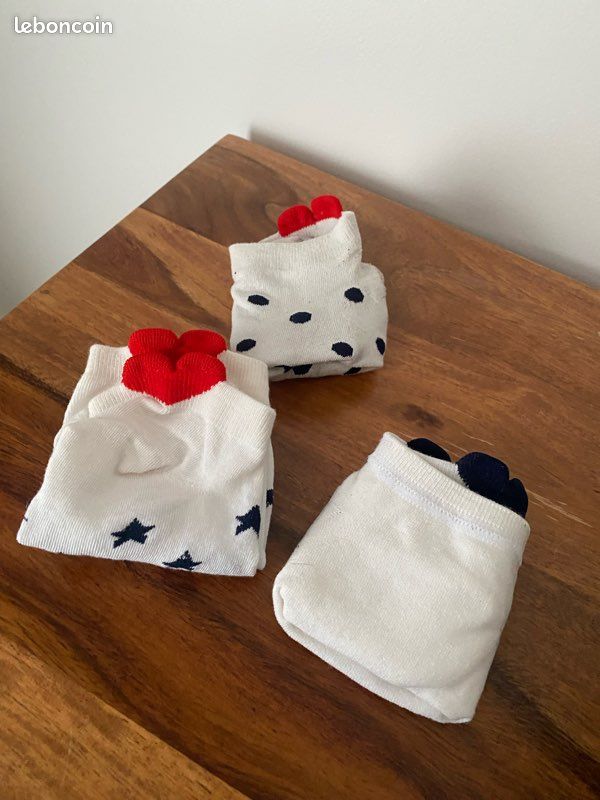 Chaussettes Languette Coeur Rouge - Fun & Colorée