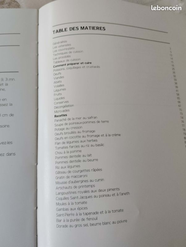 Livre comment se servir du micro ondes (image 6)