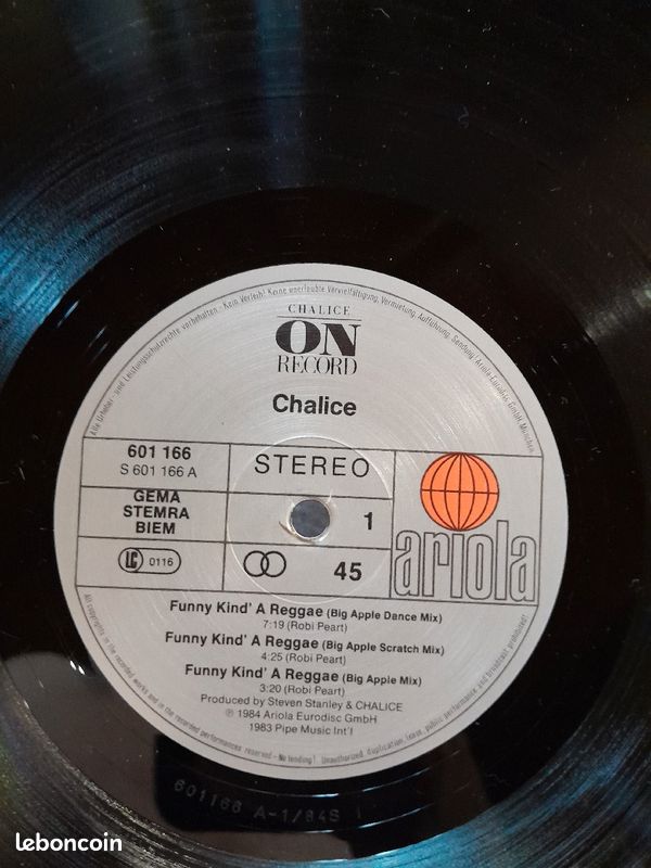 Vinyle Chalice maxiSingle45t (image 3)