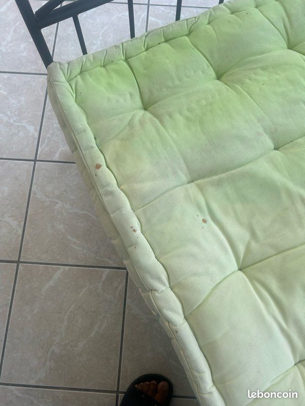 Vends banquette fer forgé (image 3)