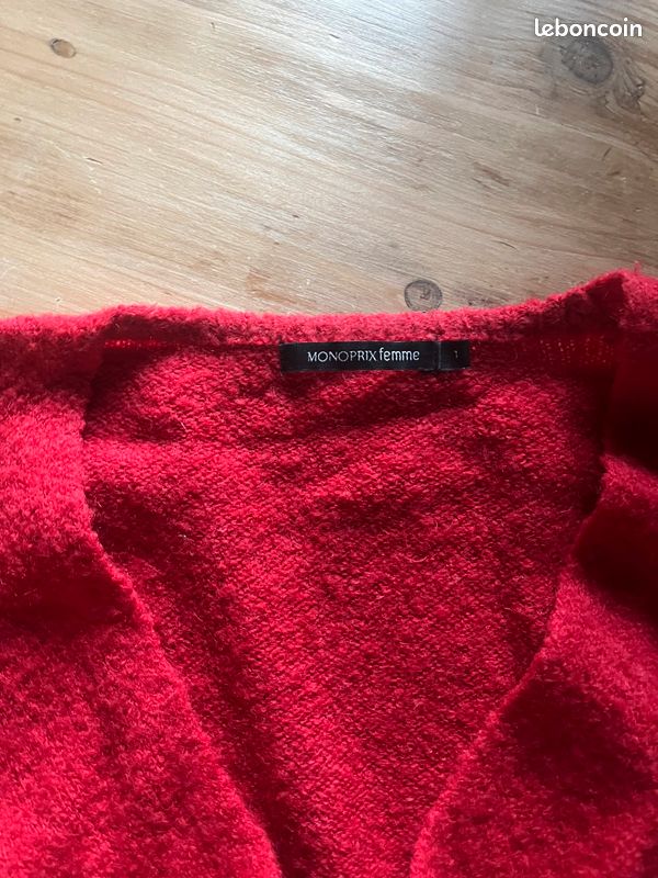 Gilet rouge (image 1)